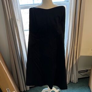 Black Strapless Dress